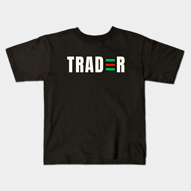 trader Kids T-Shirt by Leap Arts